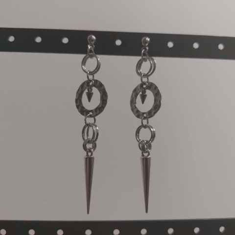 Iron Spike Earrings